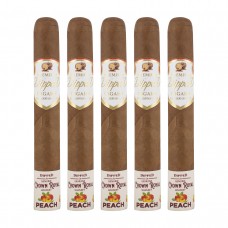 Blue Mountain Crown Royal Whiskey Peach Toro Cigar - 5 Pack