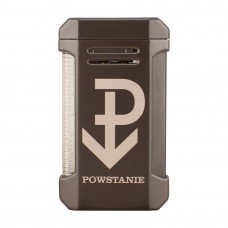 Powstanie Flat Flame Lighter - Gun Metal Powstanie Flat Flame Lighter - Gun Metal