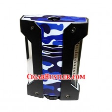ST Dupont Defi Extreme Blue Camo - Single flame ST Dupont Defi Extreme Blue Camo - Single flame