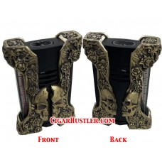 ST Dupont Haute Creation Xxtreme Skull & Roses - Yellow Brass ST Dupont Haute Creation Xxtreme Skull & Roses - Yellow Brass